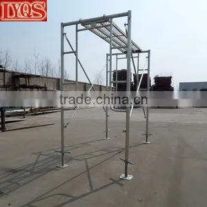 Galvanized Tubular Cross Braces 5x6'4" Walk Thru Scaffold Frame Package thumbnail-6