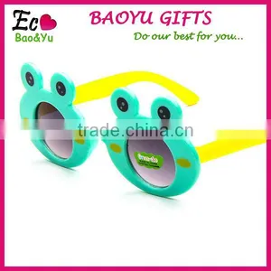 Wholesale Fashion Kids Sunglasses Plastic Eyeglasses Frog Shape Sunglasses thumbnail-1