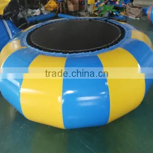 Most Popular Inflatable Water Trampoline Used Interactive Water Park Games thumbnail-2