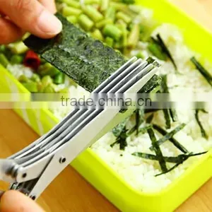 FDA Certification Chopped Green Onion Stainless Steel Meat Cutting Scissors thumbnail-1