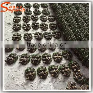 Latest Design Antique Artificial Face Masks Plstic Handmade Craft for Customization thumbnail-4