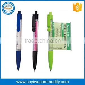 Customised Wholesale Logo Printed Promotional Banner Pen thumbnail-1