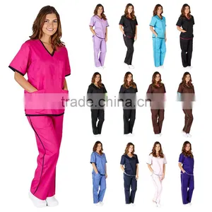 New Style 2017 Design Medical Unifrom Scrub Uniform Hospital Uniform thumbnail-6