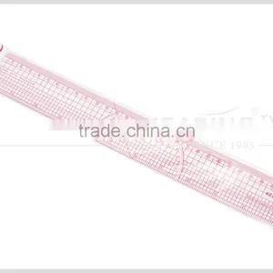 Kearing Brand Sandwich Printing 1.2mm Thick Flexible Plastic Garment Ruler for Fashion Designers to Making Sewing #B-66 thumbnail-4