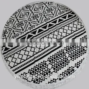 2017 New Fashion 150cm Microfiber Customized Printed Roundies Beach Towel thumbnail-4