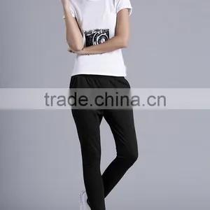 Wholesale Blank Jogger Sweatpants Elastic Waist Custom Women Grey Cargo Jogger Pants thumbnail-1