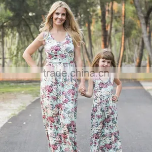 Mommy and Daughter Dress Family Set Clothes Family Matching Clothes Hot Sale thumbnail-2