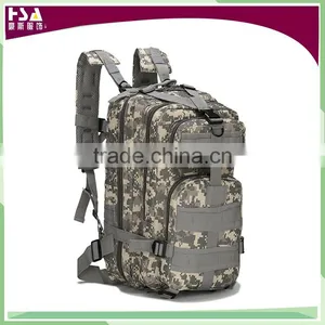 Waterproof Nylon ACU Camouflage Military Backpack Tactical thumbnail-1
