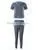 Custom Women Latest Design Tracksuit Women Summer Cotton Patchwork Short Sleeve Sport Tracksuits thumbnail-6