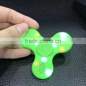 New Glowing Music Decompression Fingertips Gyro Rechargeable Bluetooth Playback Flash Fingertips Gyro With Speakers thumbnail-3