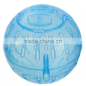 Lowest Price Pet Products Mini 4 Inch 10cm Plastic Rodent Mice Hamster Eercise Ball Rat Play Toy Blue Color thumbnail-2