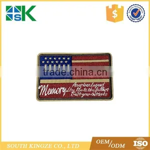 Newest Iron On Sew On Delicate 100% Embroidered Patches Flag Badges Biker Patches Applique DIY Clothing Accessories thumbnail-1