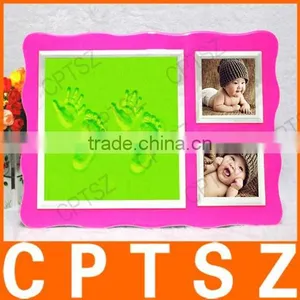 Baby Handprint & Footprint Cay Ornament Kit thumbnail-6