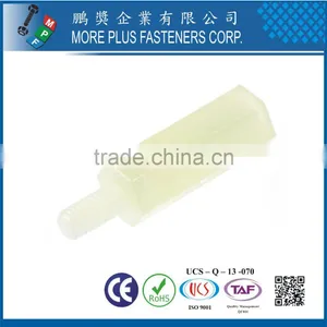 Made in Taiwan Nylon Plastic Female Male Threaded Standoff thumbnail-2