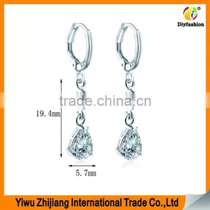 Wholsale Cubic Zirconia Earrings Fancy Earrings For Party Girls thumbnail-4
