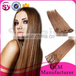 Clip In Human Hair Extensions, 16 18 20 Inch Hair Extensions Clip In thumbnail-1