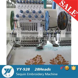 Flat and Double Sequins Computerized Embroidery Machine for Sale thumbnail-1