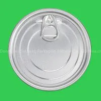 309# 90mm Aluminum Easy Open End Can Lid thumbnail-1