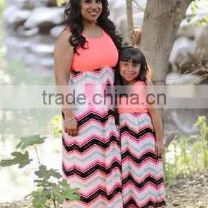 Wholesale Kids Fashion Children and Mother Dress Child Clothes thumbnail-1