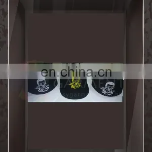 Customized Logo Printing Embroidery Contrast Color Hip Hop Cap thumbnail-1