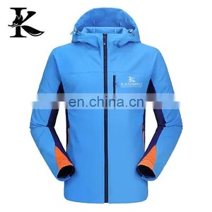Custom Bonded Fleece Winter Softshell Jacket Breathable thumbnail-2