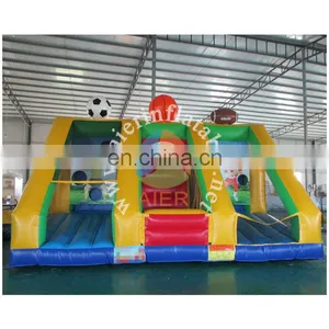 Cheap Price 3 in 1 Inflatable Soccer Sport Games for Sale thumbnail-1