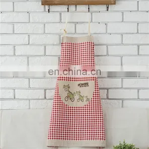 New Look Red Stripe Polyester Houseware Apron thumbnail-1