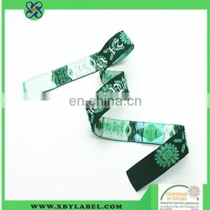 Polyester Satin Label Ribbon/ Navy Style Polyester Ribbon thumbnail-1