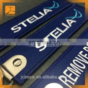 Newest Cheap Embroidery Woven Keychain Manufacturers in China thumbnail-6