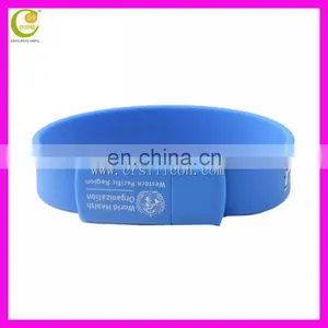 2017 New Silicone Slap Wrist Band Bracelet USB Flash Drive for Best Business Gifts Promotional thumbnail-1