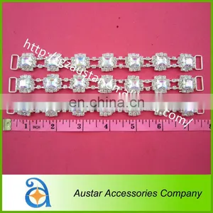 Fashion Square Chain Strass Bikini Connector,beach Bikini Chain thumbnail-1