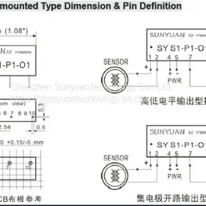 Speed Pulse Signal Converter IC Sy-S3 -P2 -O1 thumbnail-3