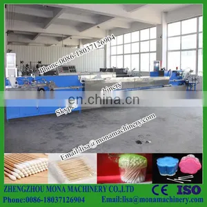 High Quality Medical Cotton Swab Making Machine With Drying and Packing thumbnail-1
