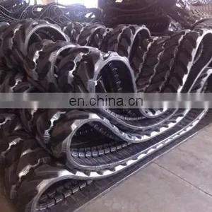 High Quality Excavator Undercarriage Parts SK200-8 Rubber Track thumbnail-2
