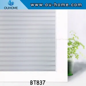BT837 Stripe Deco Office Window Frosted Glass Sticker thumbnail-1