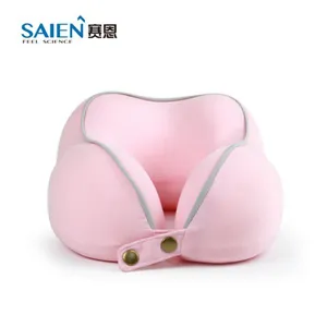 Adult Memory Foam u Shaped Airplane Travel Pillow Office Rest Support Neck Pillow With Sleep Mask thumbnail-1