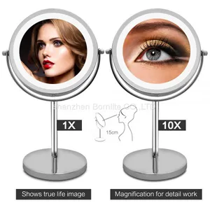 Fashion Desktop Led Makeup Mirror Vanity Mirror Beauty Mirror Led Mirror thumbnail-4