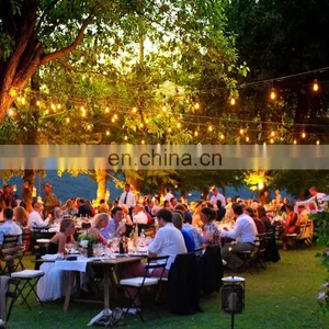 Outdoor LED Commercial String Light With Vintage Edison S14 LED Bulbs for Holiday Garden Patio Christmas Use thumbnail-5