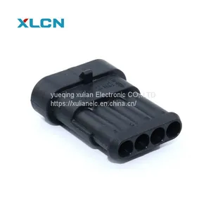 Alternate AMP Superseal 1.5 Series Amp 4 Pin Connector Housing 282106-1 282087-1 thumbnail-4