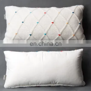 Home Decorative Knit White Throw Blanket for Couch Sofa Chair thumbnail-6