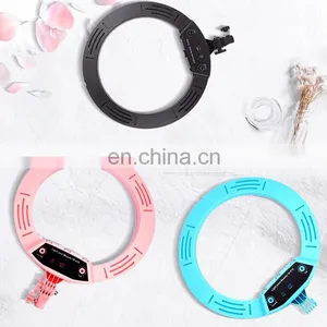 Dimmable 18'' LED Selfie Ring Light Photography Lighting 2.1M Tripod Stand Video Live LED Selfie Ring Lamp With Tripod thumbnail-7
