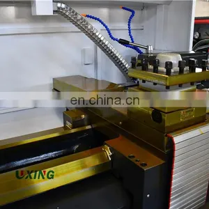 CK6150 Flat Bed Horizontal Precision GSK Siemens Fanuc Control Cnc Lathe Machine Turning Center Price for Sale thumbnail-5