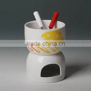 NICE HOMEWARE SNACK FONDUE SET FOR AFTERNOON TEA thumbnail-3