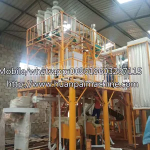 High Efficiency Low Budget Wheat Flour Milling Machine Grain Miller Production Plant thumbnail-1