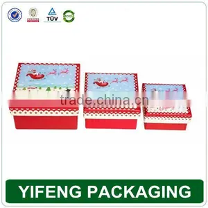 Window Clear Plastic Decorative Christmas Box For Gift Packaging thumbnail-4