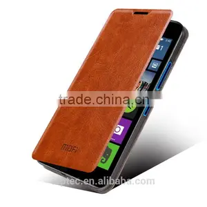 MOFi Retro PU Leather Mobile Phone Cases for Microsoft Lumia 640, TPU Back Cover for Microsoft Lumia1113, Microsoft RM-1109 thumbnail-3