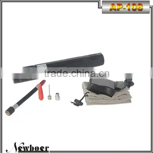 Latest!!! For Mountain Bike Mini Electric Air Compressor Hand Held Air Pump Tire Inflator thumbnail-4