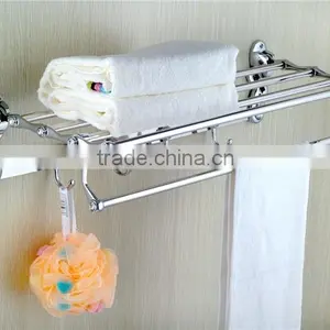 WESDA Stainless Steel Folding Towel Rack,folding Bathroom Rack 166B thumbnail-6