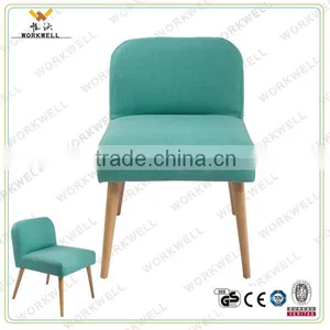 WorkWell High Quality Dining Indoor Chair With Rubber Wood Legs Kw-D4048 thumbnail-1
