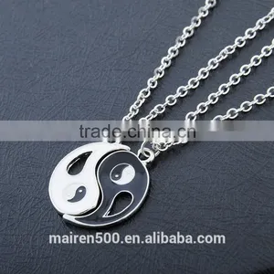 2015 Hot Sale Classic Yinyang Couple Necklace thumbnail-1